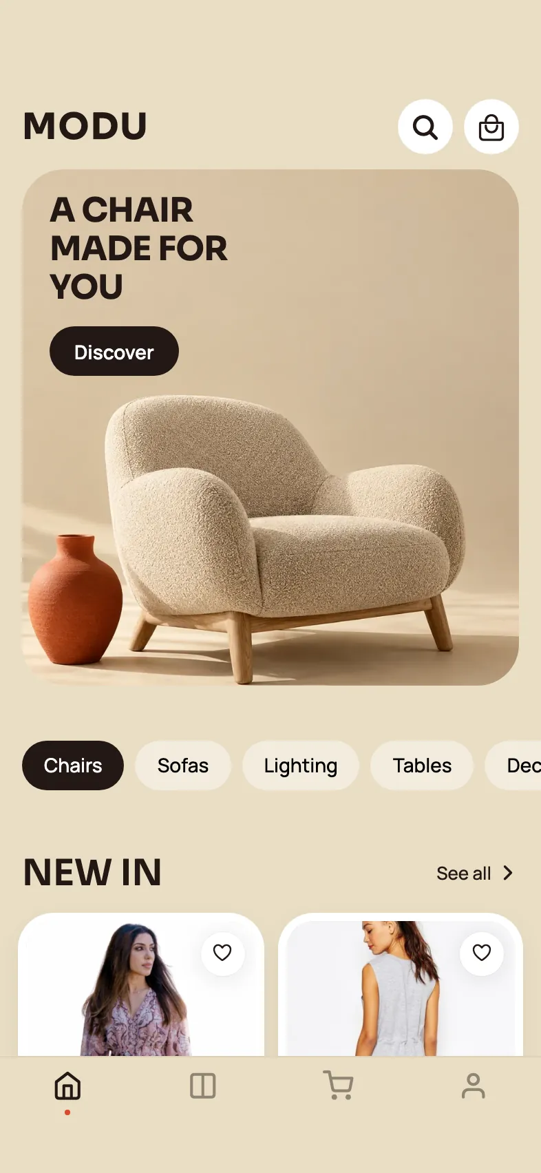 Decor look: Home screen