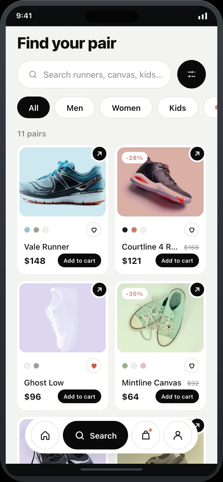 Pivot (Turntable Sneaker Shop) — Search
