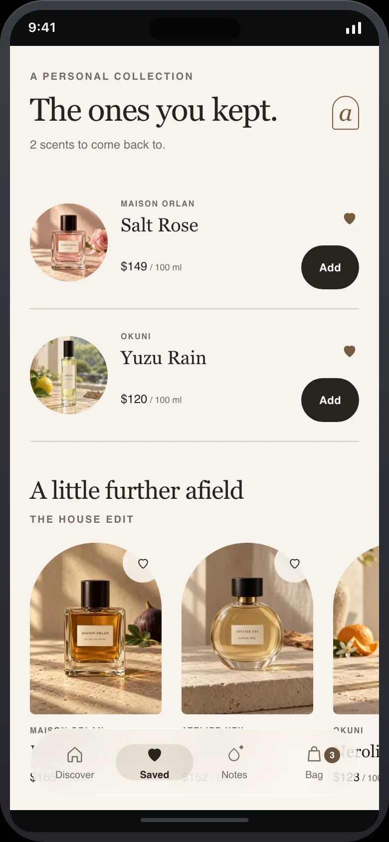 Ambrette (Fragrance Boutique) — Saved