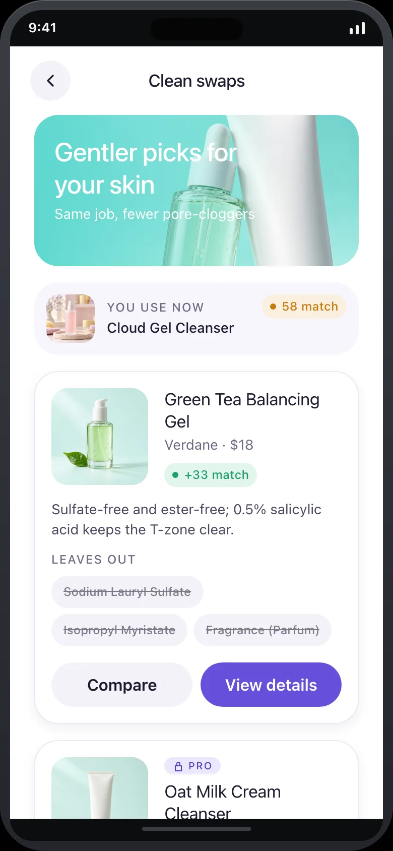 Nuvelle (AI Cosmetic Ingredient Scanner) — Swaps