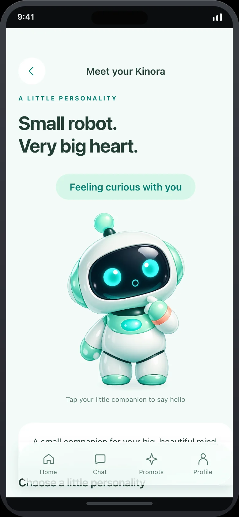 Kinora Chat — Mascot