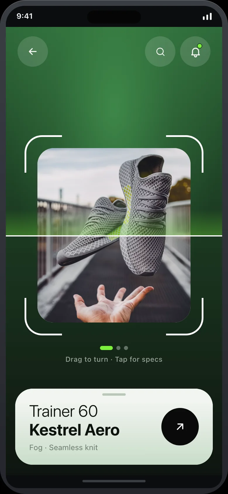 Fernline (Dark Green Sneaker Deck) — Scan