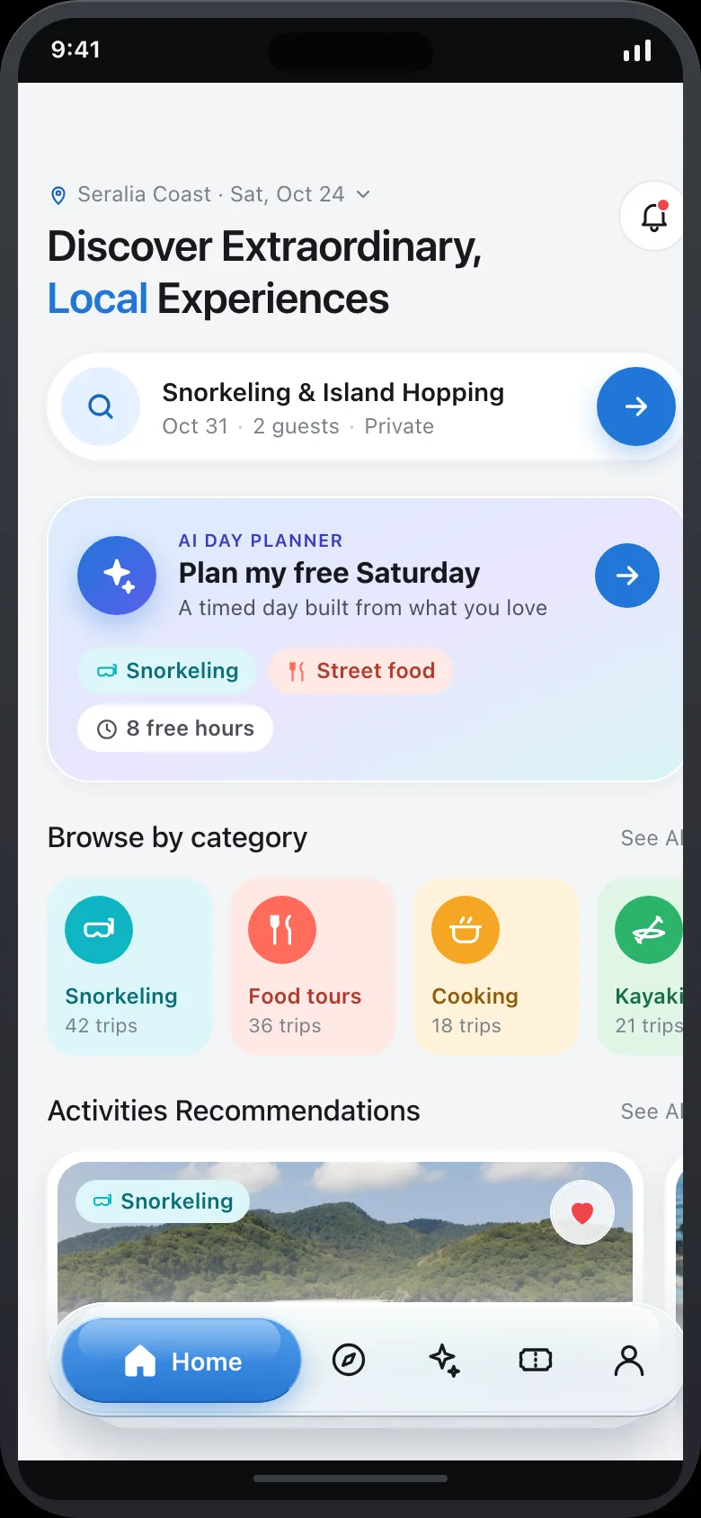 Tidevo (AI Local Experiences) — Home