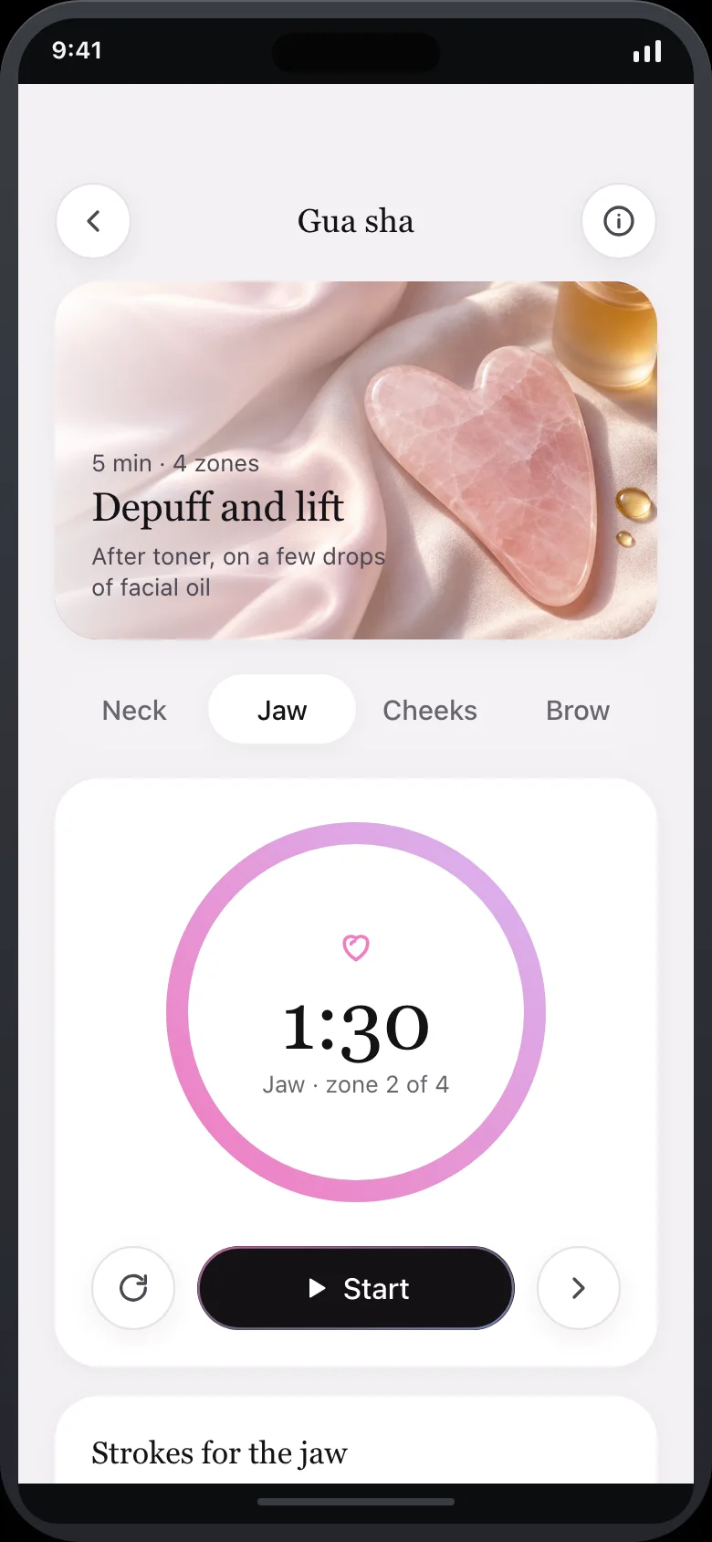 Dewlune (AI Skincare Routine Planner) — Gua Sha
