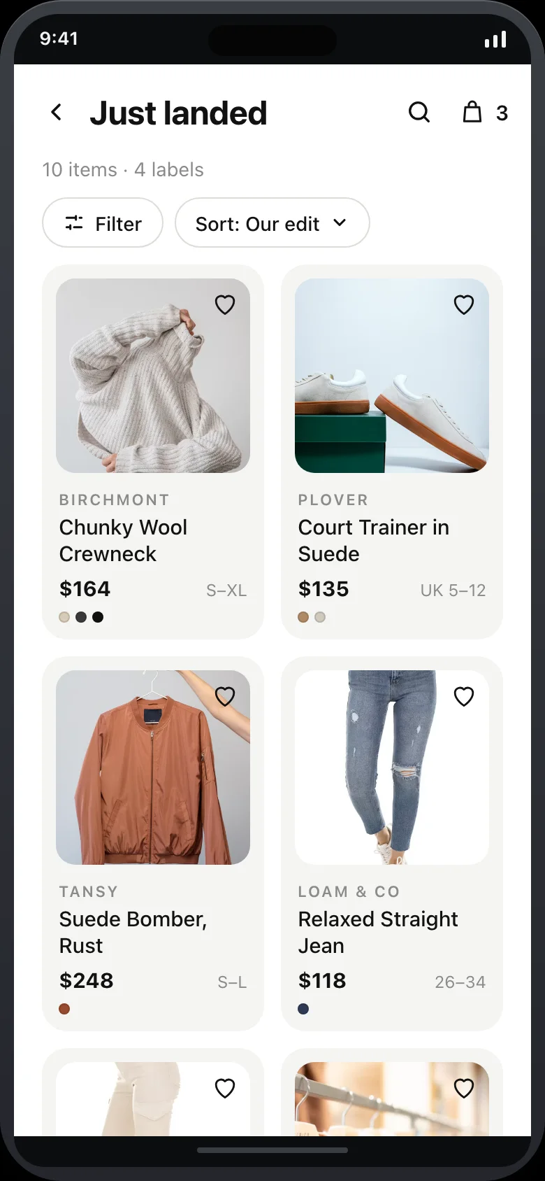 Fallow (Quiet Fashion Store) — Catalog