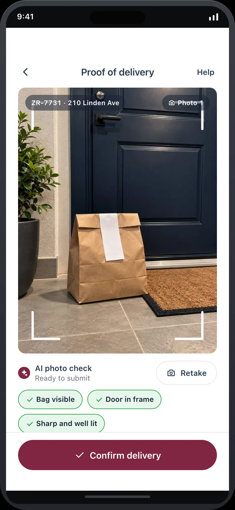 Zyvro Rider (AI Food Delivery Courier & Route Optimizer) — Proof