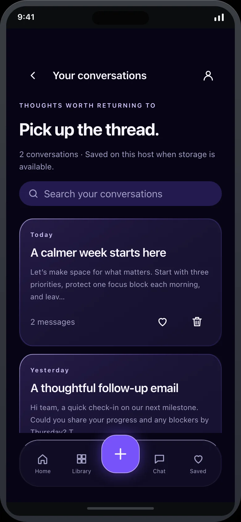 Aivelle Prompts — Recents