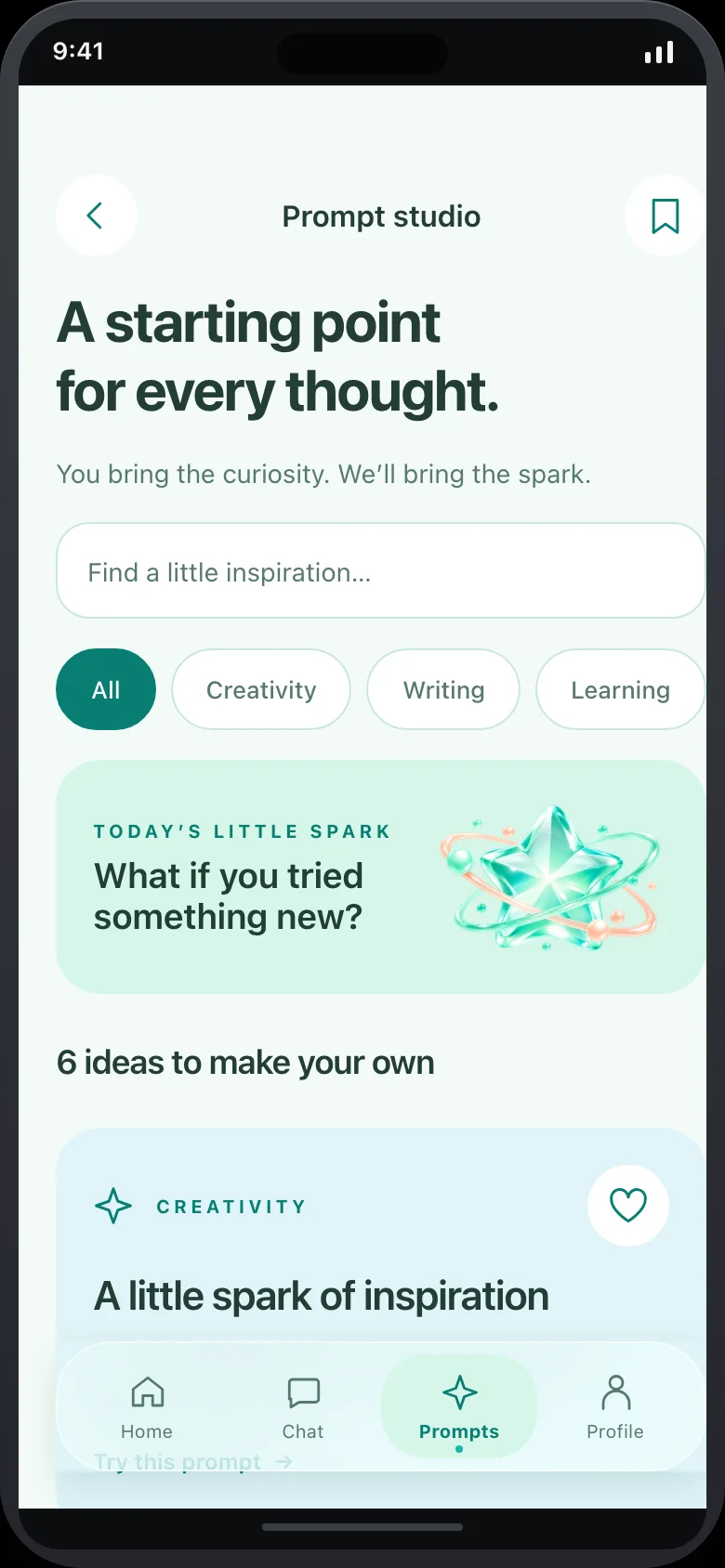 Kinora Chat — Prompts