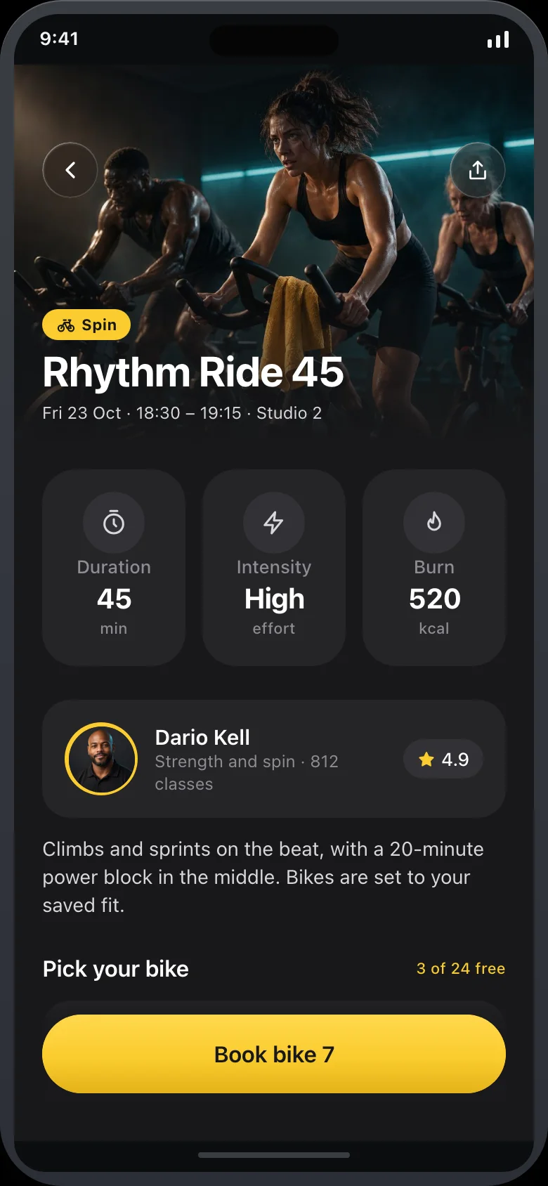 Torqa (AI Gym Membership & Program Builder) — Class Detail