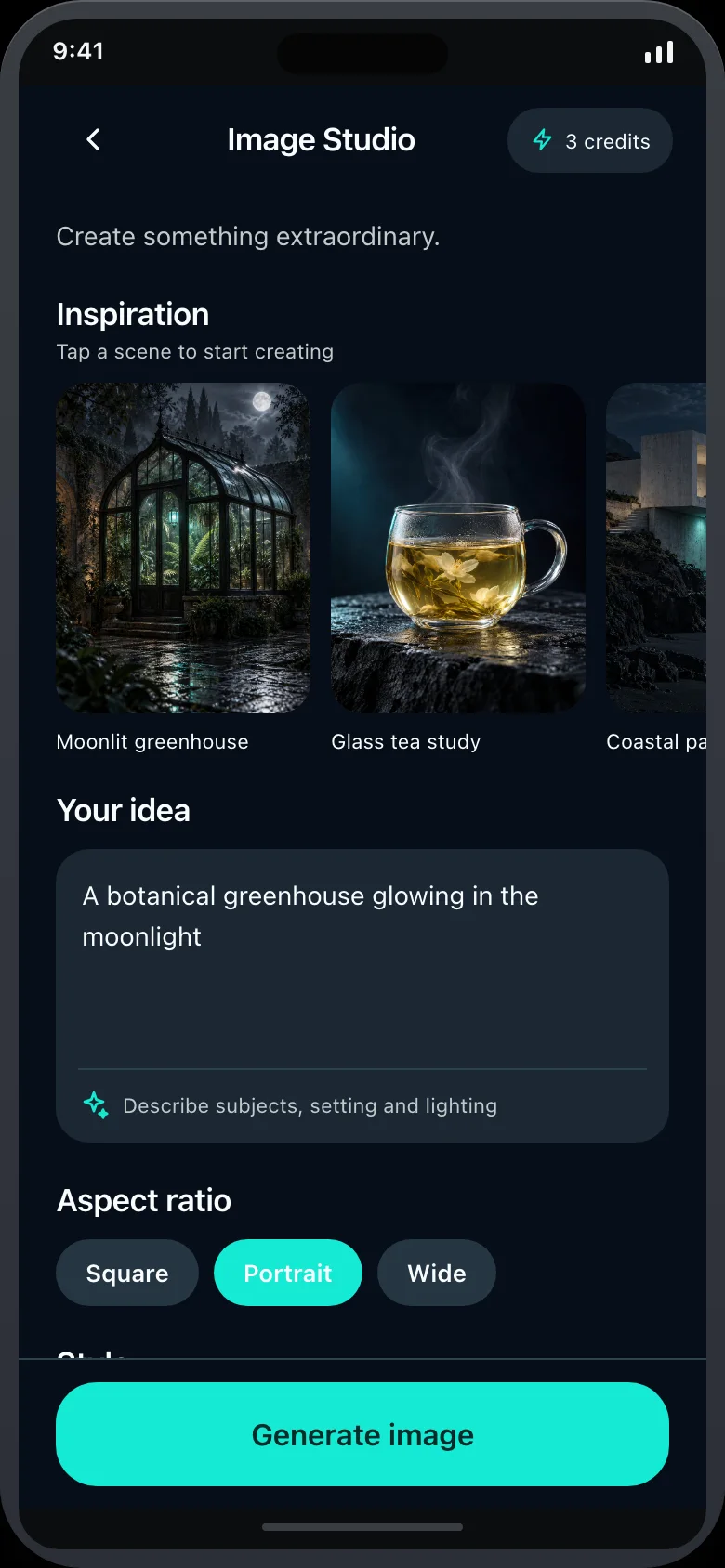 Loryva — Multimodal AI Assistant — Image Studio