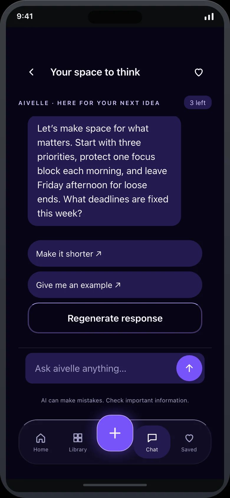 Aivelle Prompts — Chat