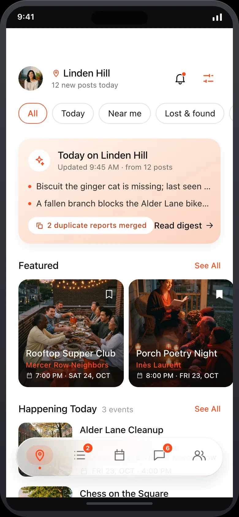 Porchly (AI Neighborhood Community) — Home