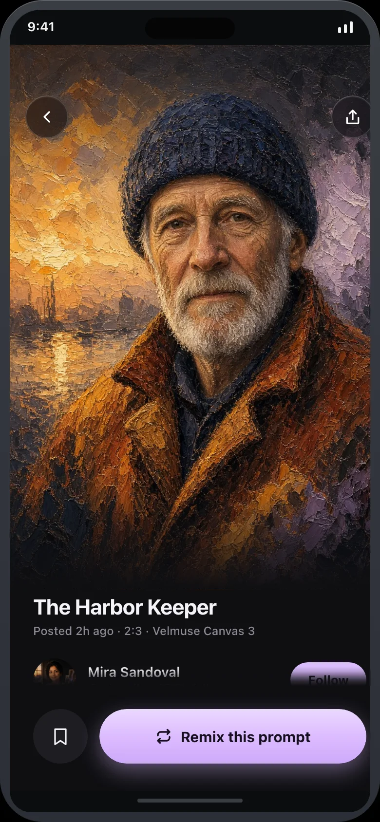Velmuse (AI Art Prompt Community) — Artwork Detail