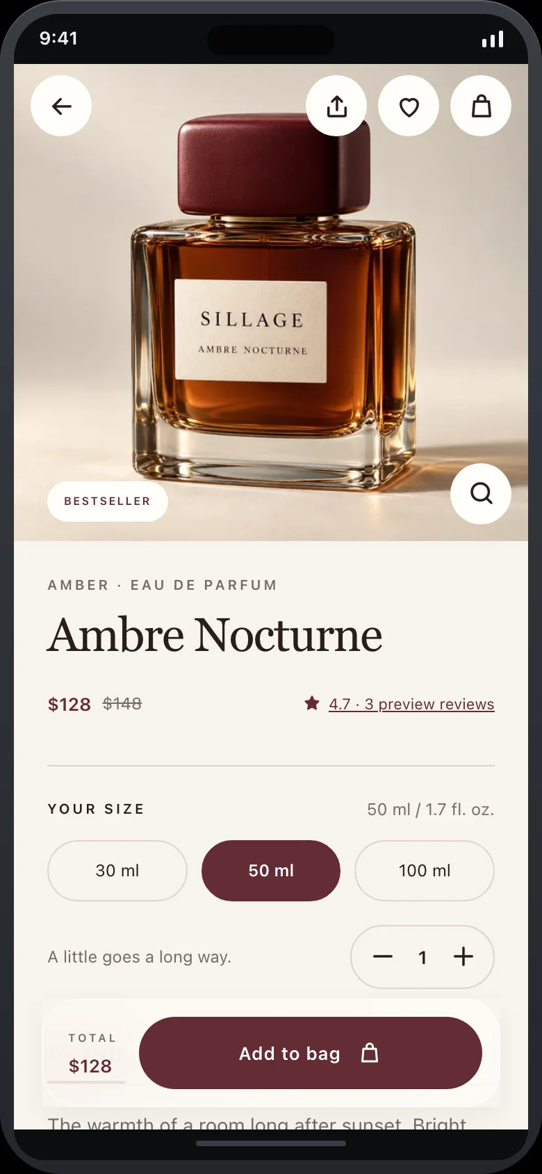 Sillage (Perfume Boutique) — Product