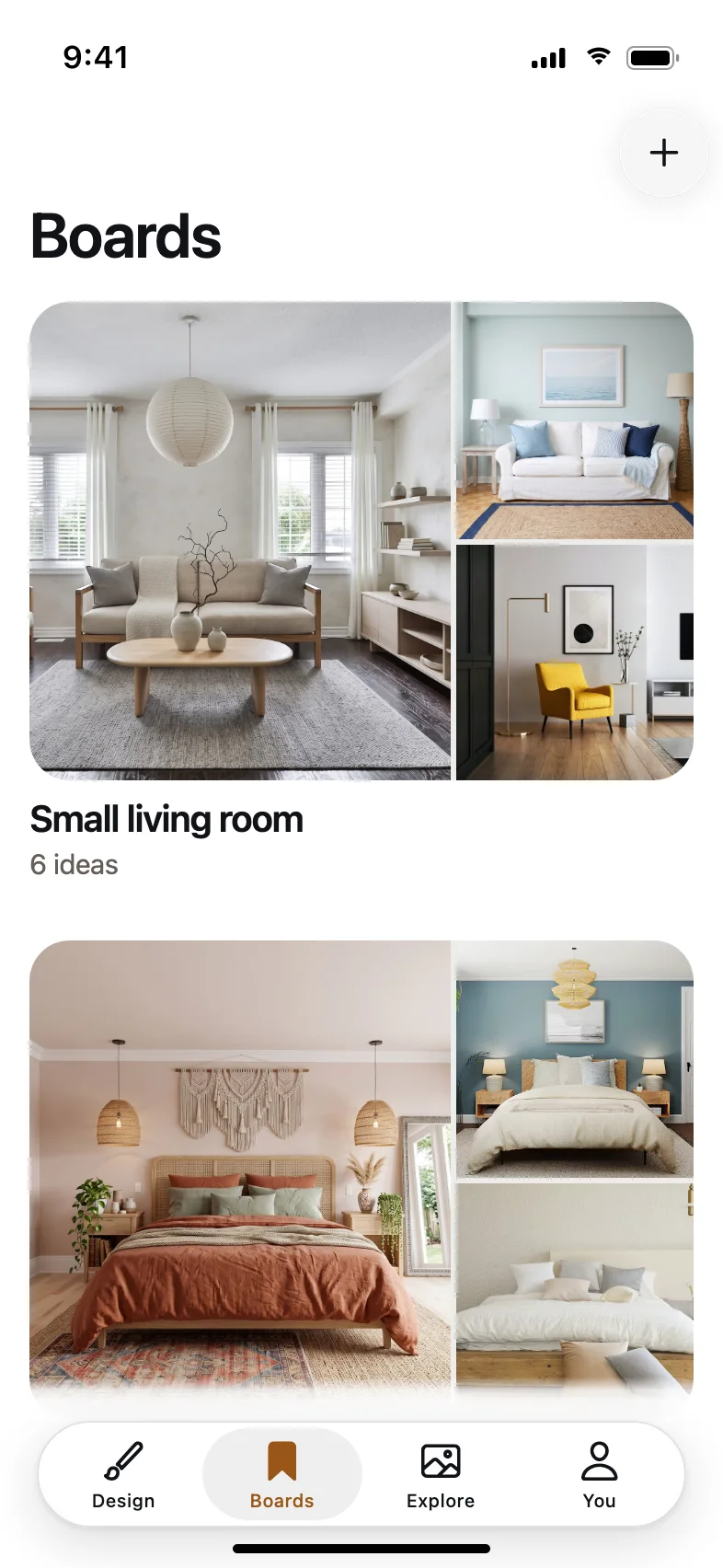Hearth AI Room Redesign App — Save the ideas you love