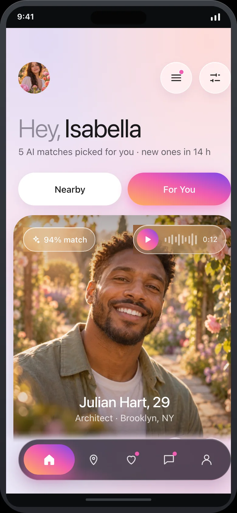 Kismara (AI Matchmaking) — Home
