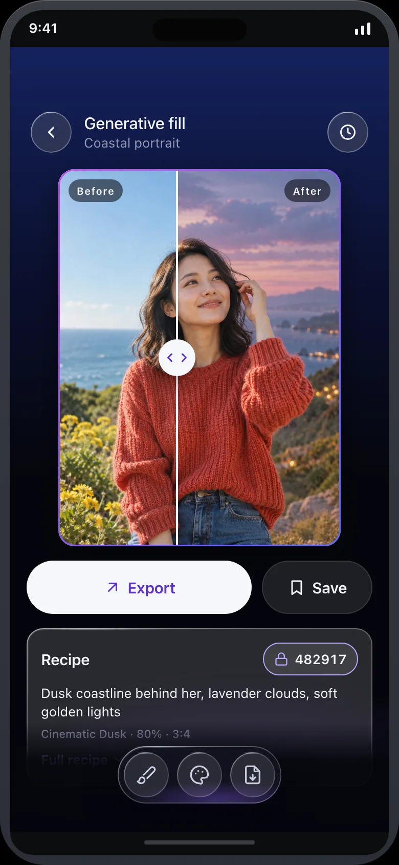 Virello (AI Image Remix Studio) — Result