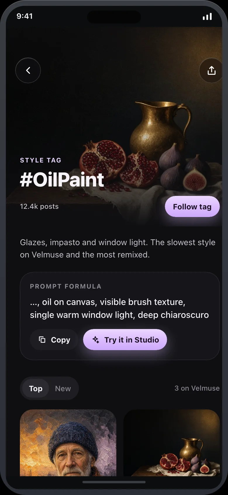Velmuse (AI Art Prompt Community) — Style Tag