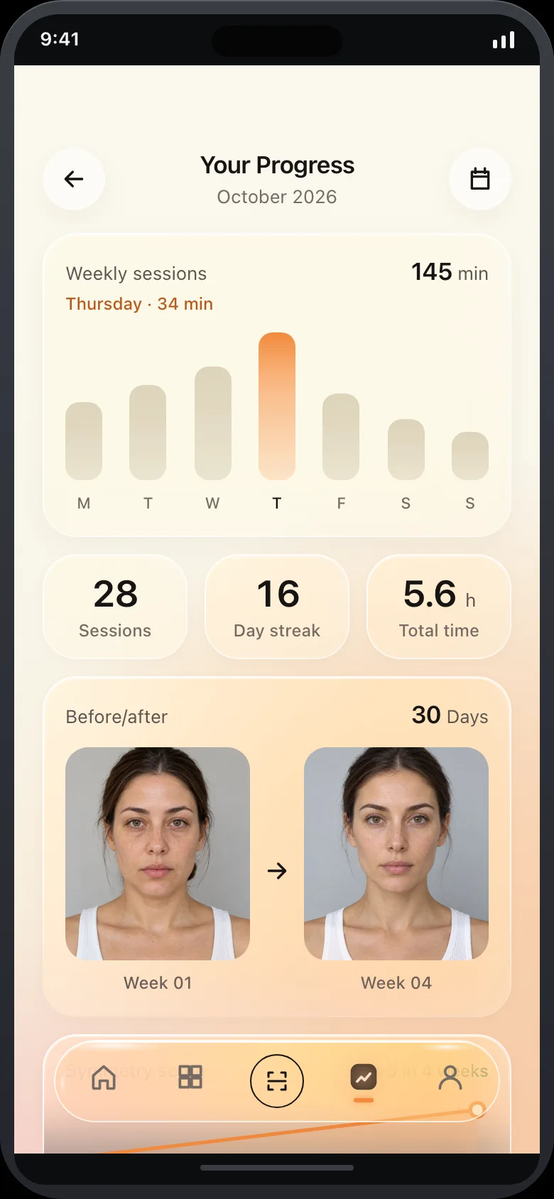 Mirelle (AI Face Yoga & Facial Aesthetics) — Progress