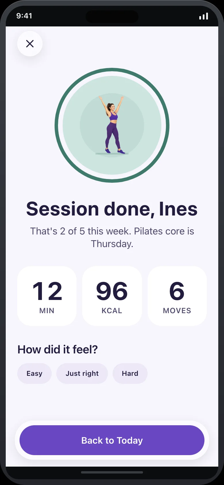 Lissom (Home Workout Planner) — Done