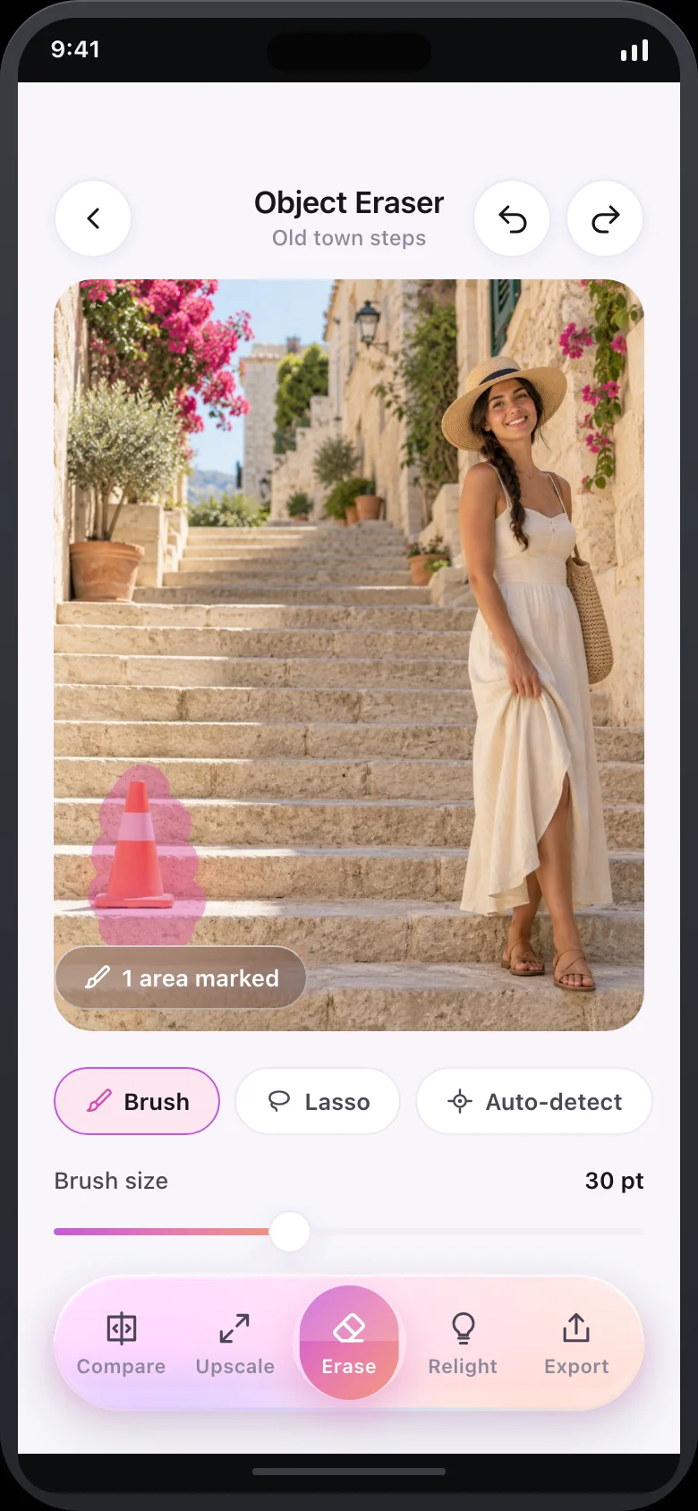 Lumetta (AI Photo Retouch) — Eraser
