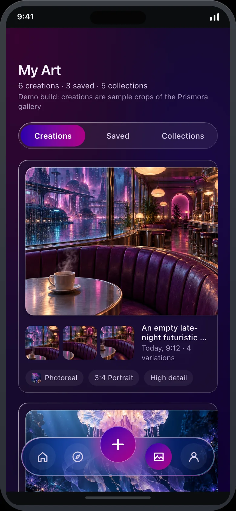 Prismora (AI Art Generator) — My Art