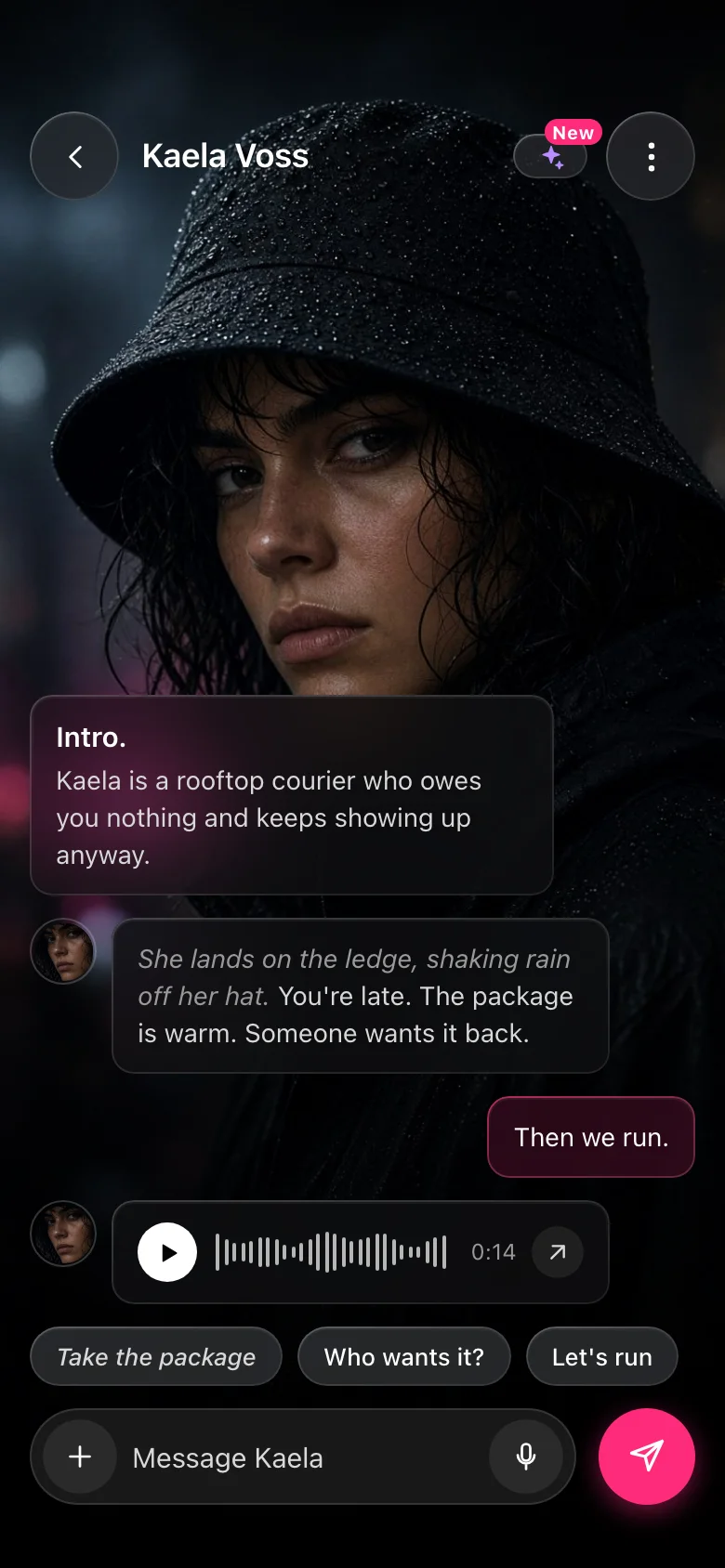 Noctelle (AI Character Roleplay) — Chat