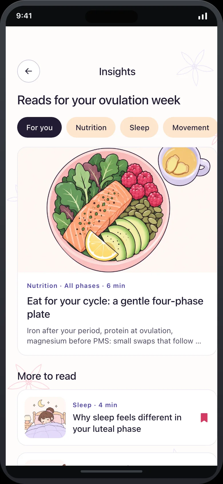 Petalune (AI Period, Ovulation & Cycle Tracker) — Insights
