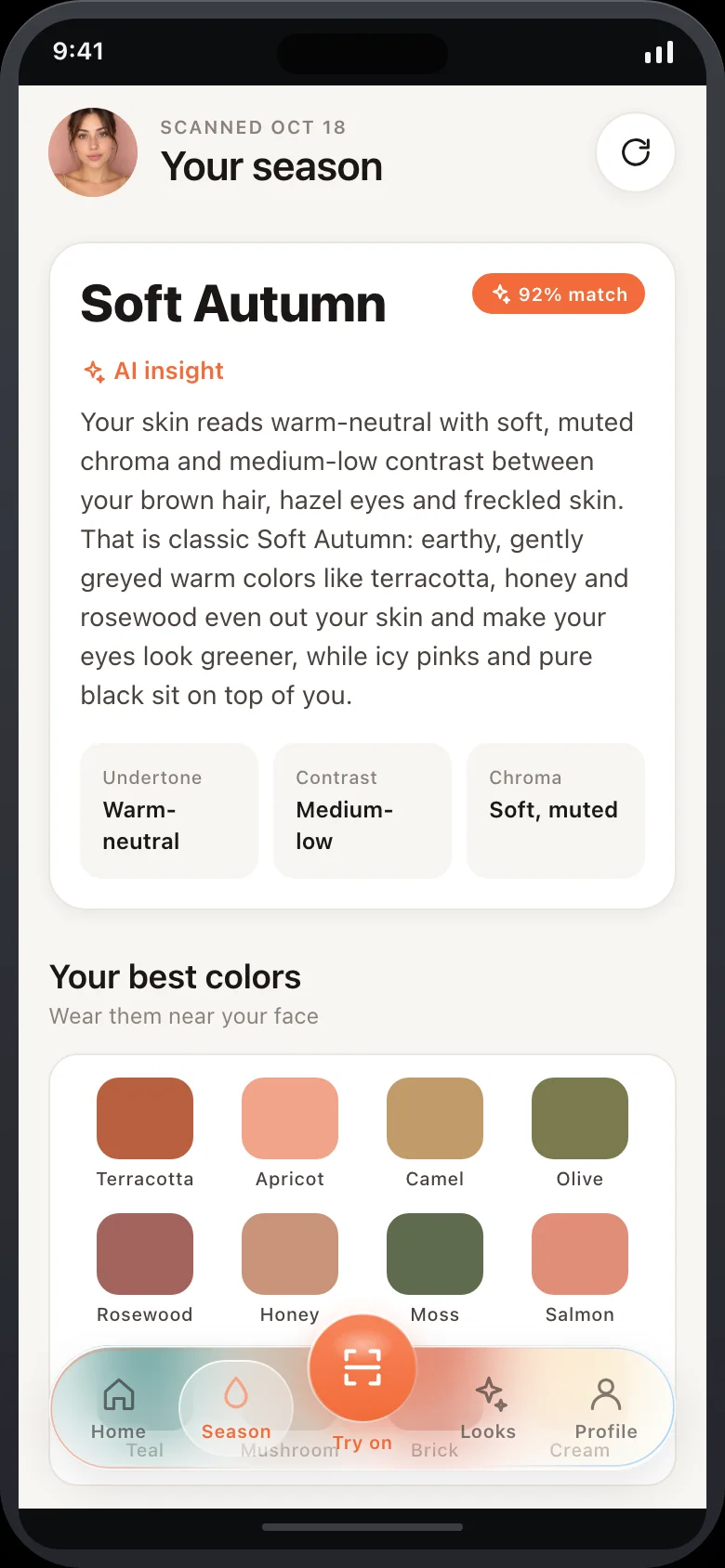 Rouvelle (AR Makeup & Color Season) — Season Result