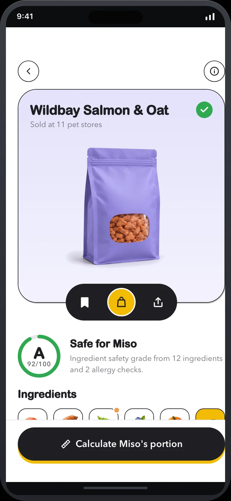 Snoutly (AI Pet Food Scanner) — Product Detail