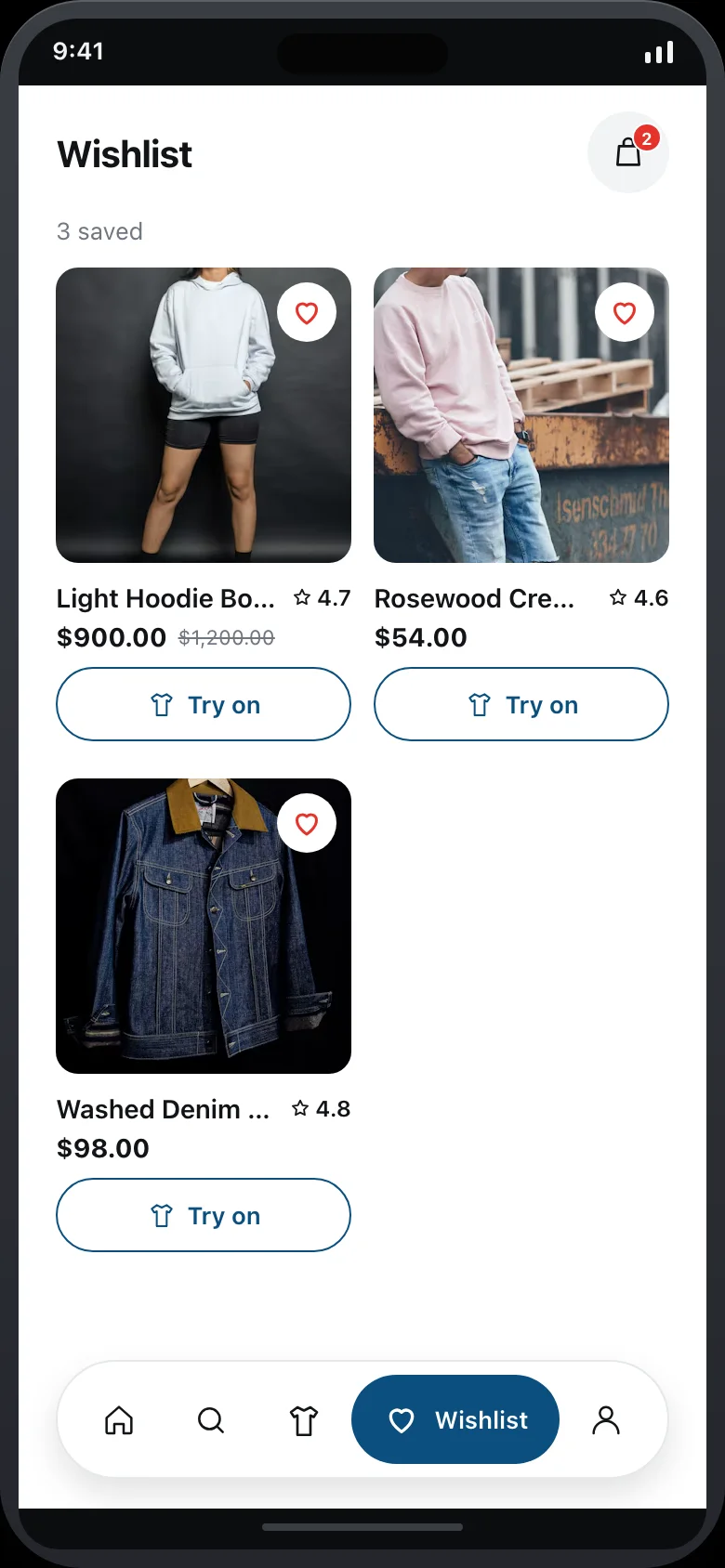 Drift (Streetwear Try-On) — Wishlist