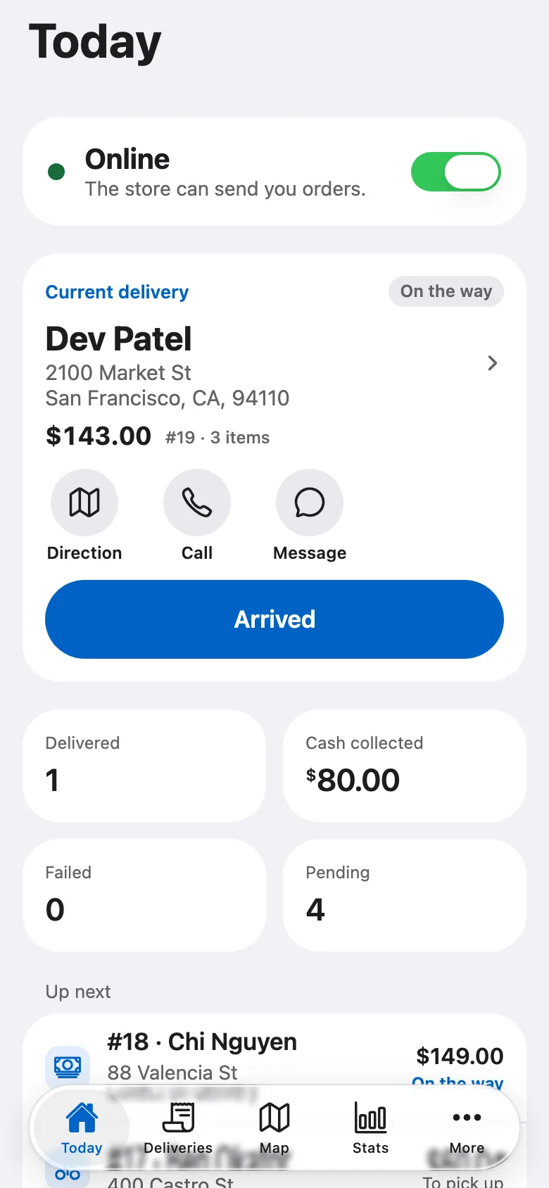 FluxNative Commerce — Today: the current delivery